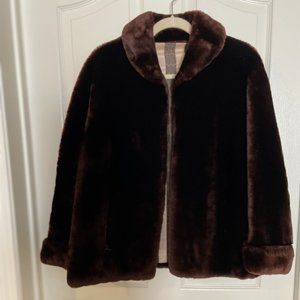 Vintage Mouton Coat